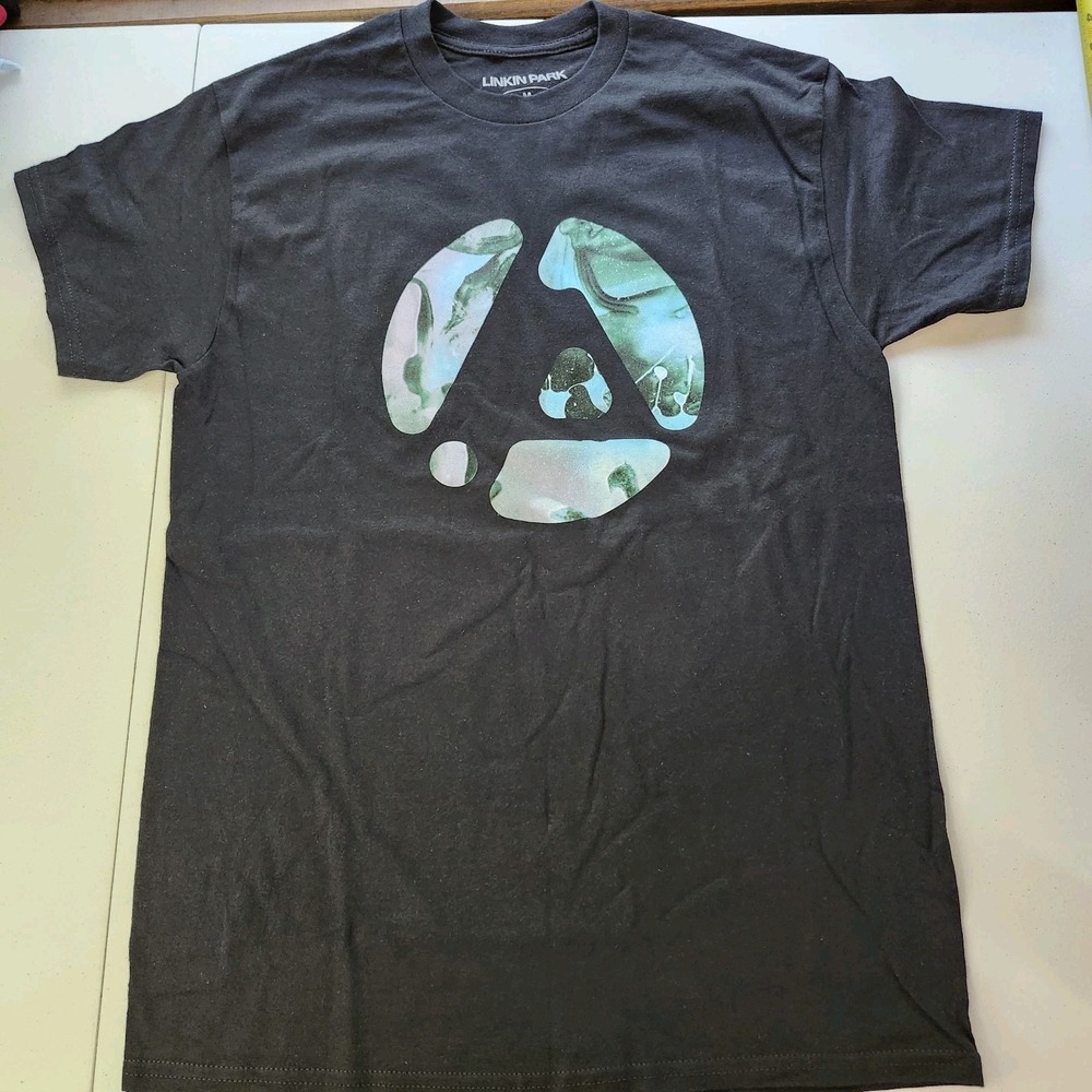 Linkin Park From Zero World Tour 2025 Black Band T-Shirt Mens Medium